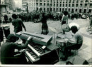 Christian Aid Week concert at St. Paul's Cathedral ground - Vintage Photograph
