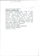 Sydney Youngblood, American singer - Vintage Photograph