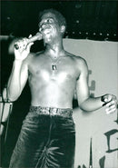 Sydney Youngblood, American singer - Vintage Photograph