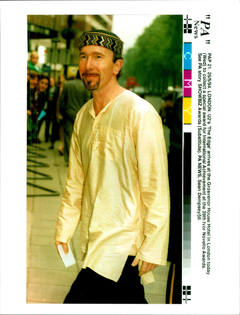 U2 Rock band - Vintage Photograph