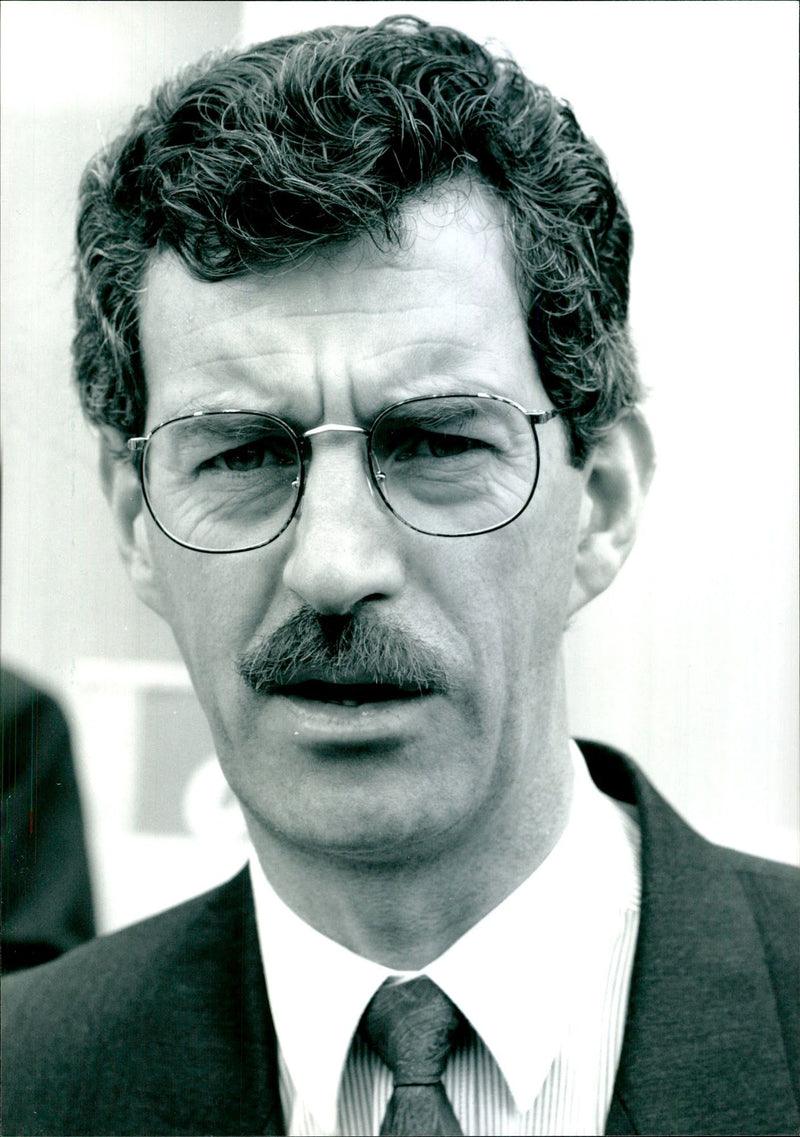 1992 PORTSERV DICK SPRING THE LEADER IRISH LABOUR PAR TREVOR HUMPHRIES - Vintage Photograph