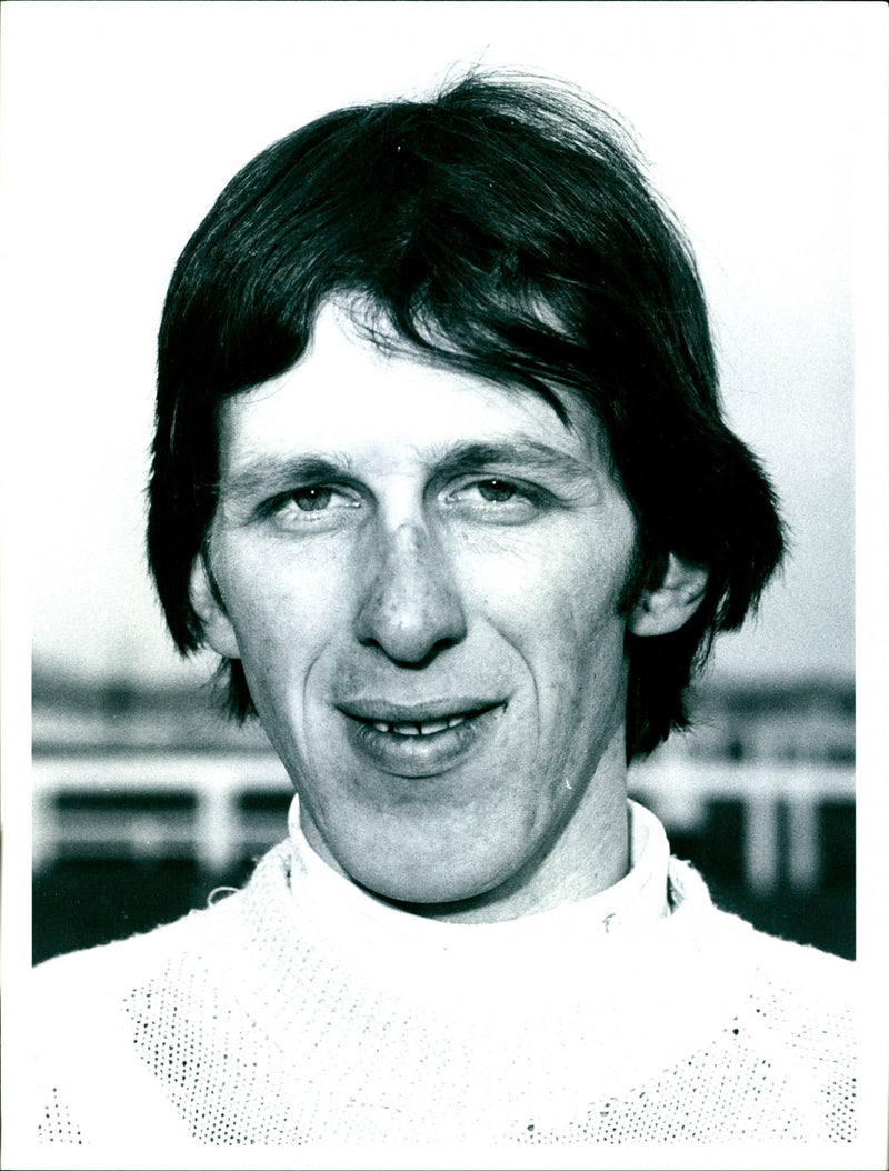 CHRIS GRANT JOCKEY GRENNT IVE NEVER BEEN NERVOUS LIFE SAID - Vintage Photograph