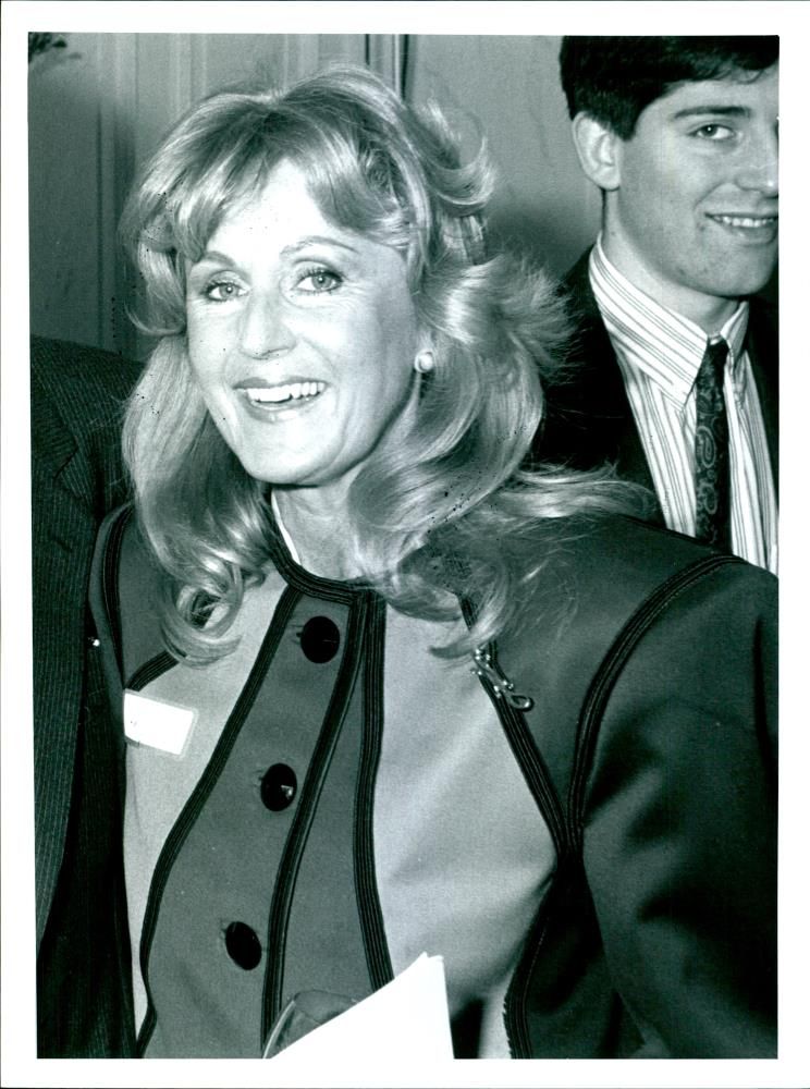Liz Brewer, author and socialite - Vintage Photograph