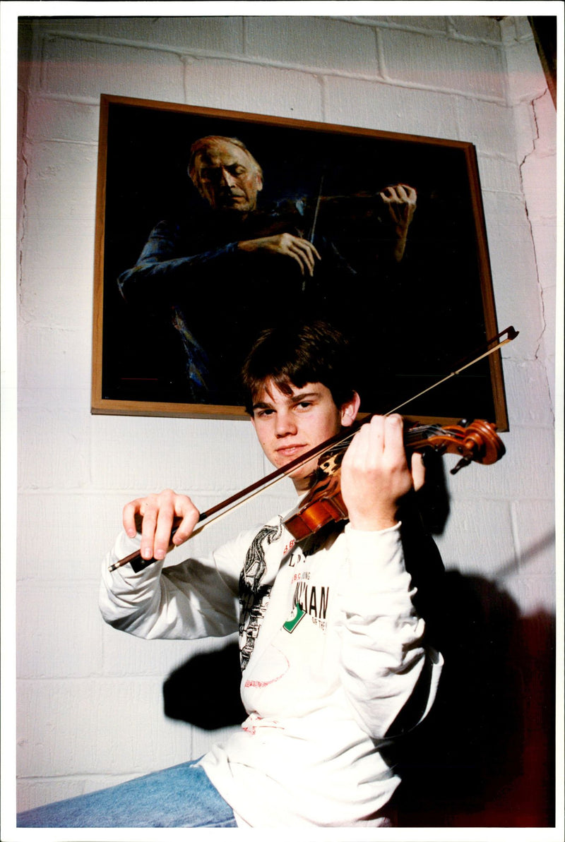 THE DAILY TELEGRAPH KEN MASON CASEY DAVID JAMES MUSIC COMPOSER MUSICIAN - Vintage Photograph