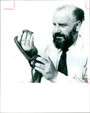 CLINTON KEELING BRINGS LIVE ANIMALS HIS LECTURES BEST KNOWN - Vintage Photograph