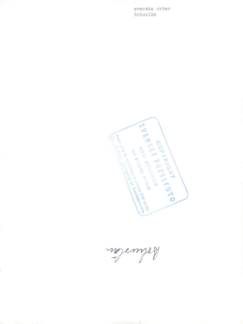 BohuslÃ¤n - Vintage Photograph