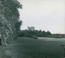 View from Bogesund towards the castle - Vintage Photograph