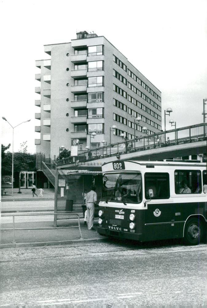 Bollmora Centrum - Vintage Photograph