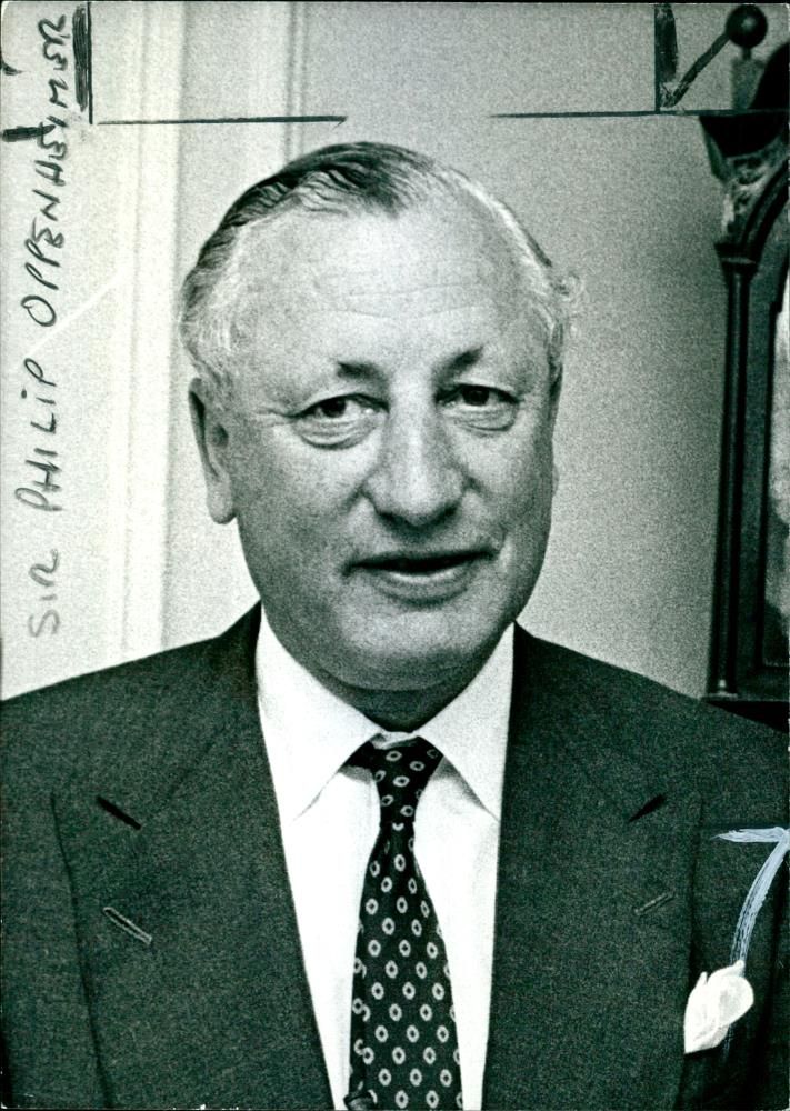 Sir Philip Oppenheimer - Vintage Photograph