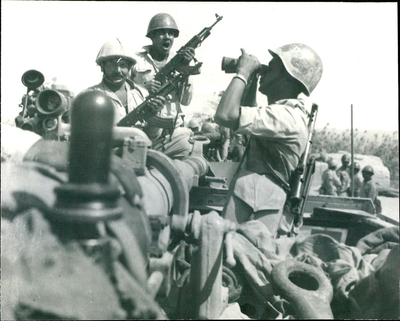 Yom Kippur War - Vintage Photograph