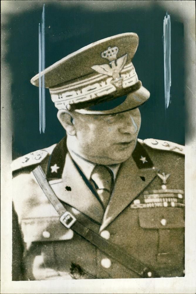 General Alfredo Guzzoni - Vintage Photograph