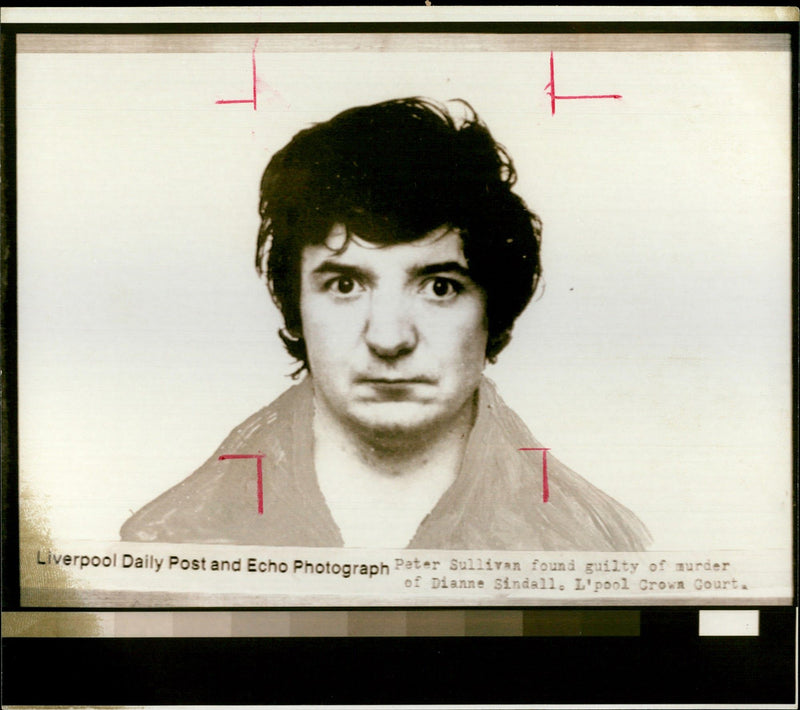PETER SULLIVAN FOUND GUILTY MURDER DIANNE SINDALL LIVERPOOL CROWN - Vintage Photograph