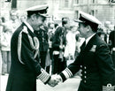 Admiral Terence Lewin and A. M. Synnot - Vintage Photograph