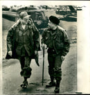 Lieut-Gen. Hoang Xuan Lam and Lt.-Gen Julian Ewell. - Vintage Photograph