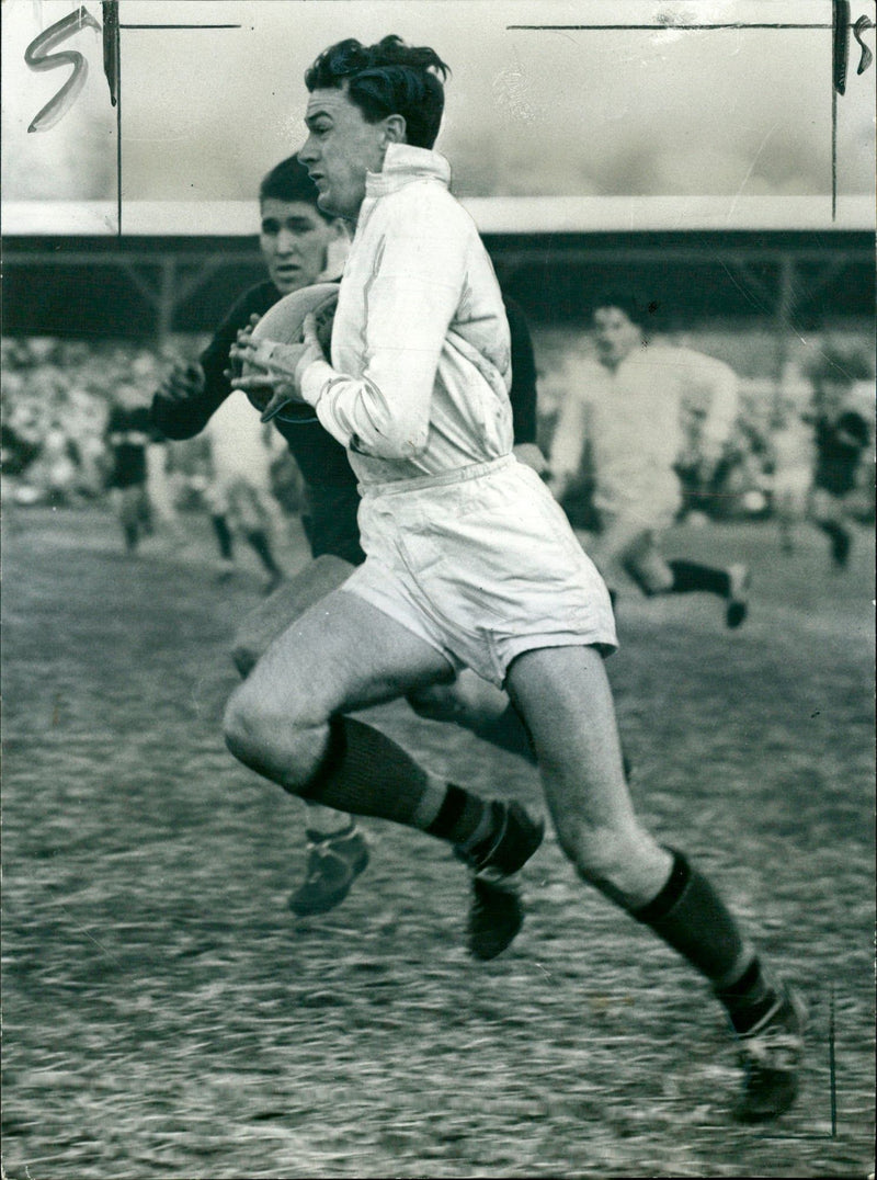 Peter Thorning rugby - Vintage Photograph