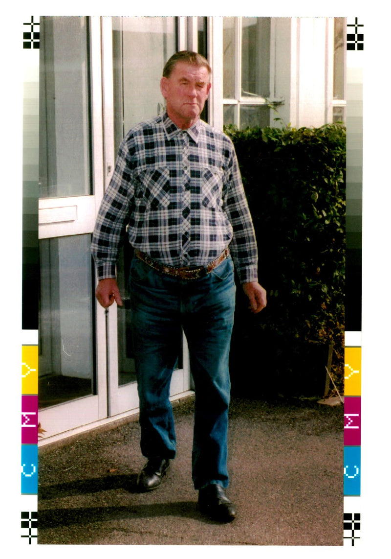 1993 MARK TILDESLEY WENT MISSING AFTER HEARING THE NEWS MURDER LES JOHN - Vintage Photograph