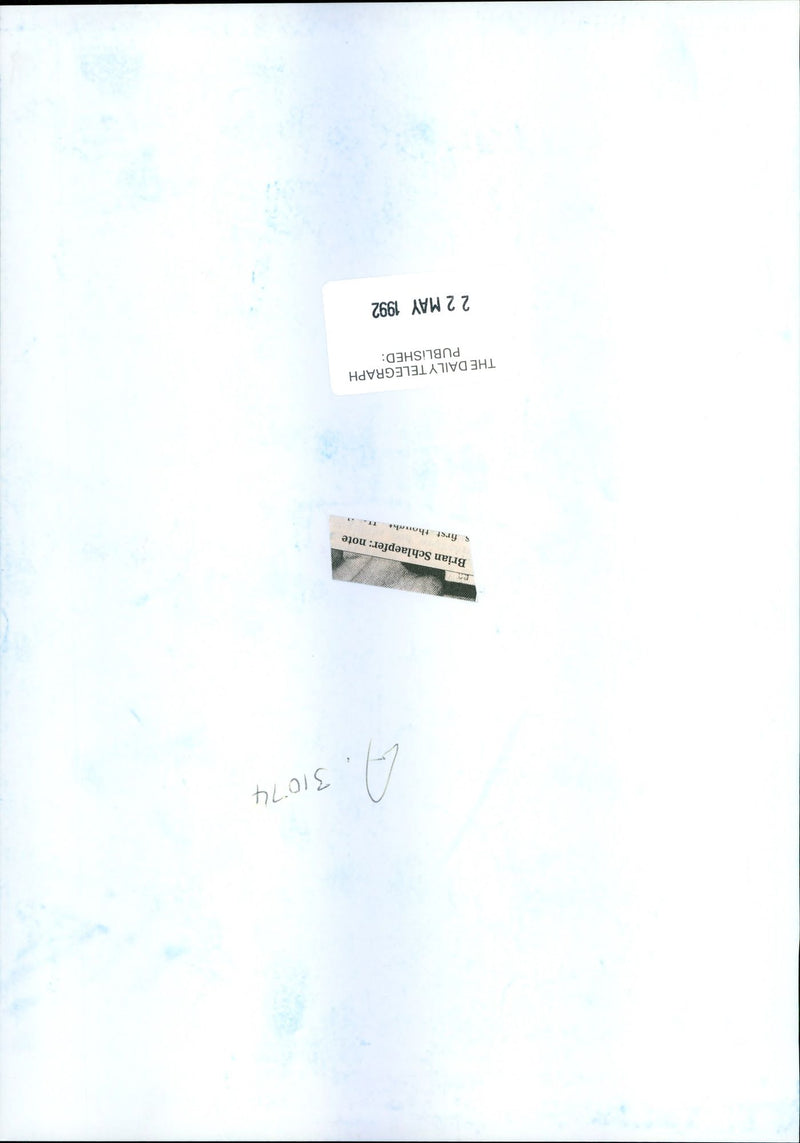 1992 BRIAN SCHLAEPFER MURDERED SIX MEMBERS HIS FAMILY POLICE PUBLISHED PETER - Vintage Photograph