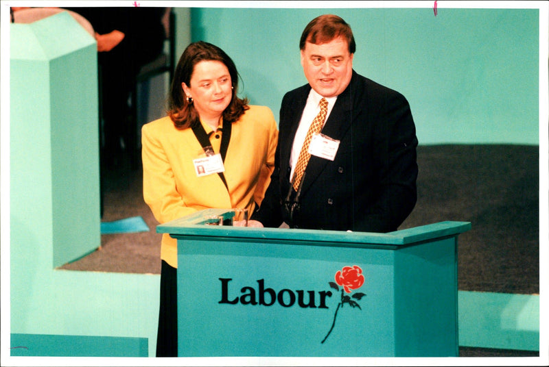 John Prescott and Rebecca Barclay - Vintage Photograph