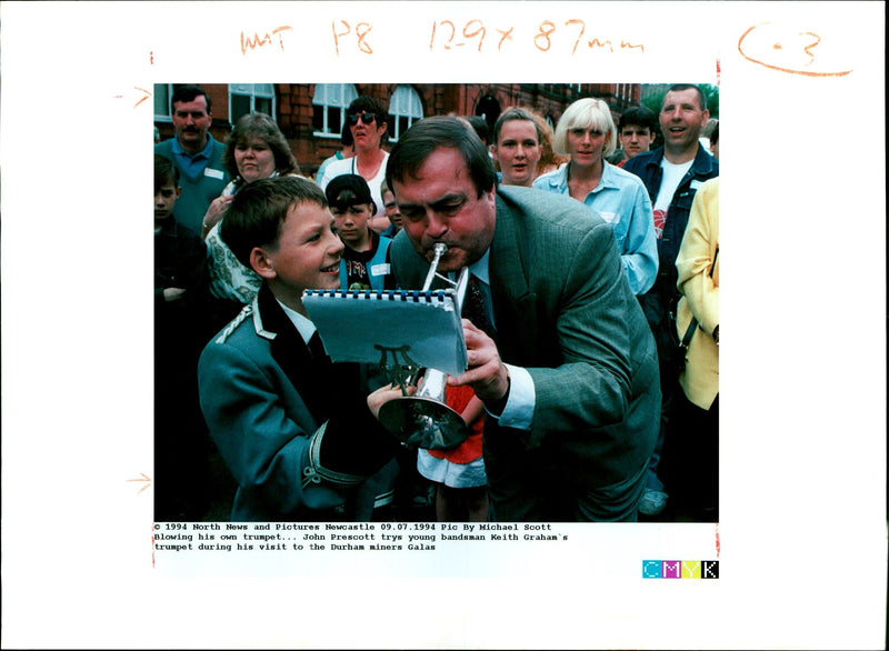 John Prescott - Vintage Photograph