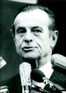 Jean Lecanuet and wife - Vintage Photograph