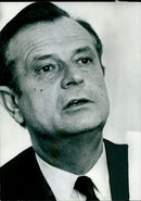 Jean Lecanuet and wife - Vintage Photograph