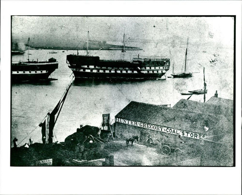 Prison Ships - Vintage Photograph