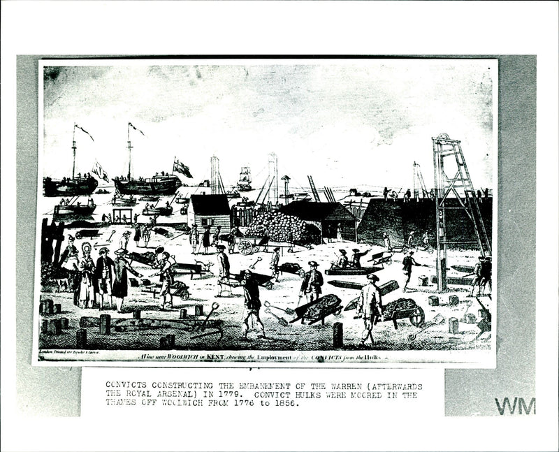 Prison Ships - Vintage Photograph