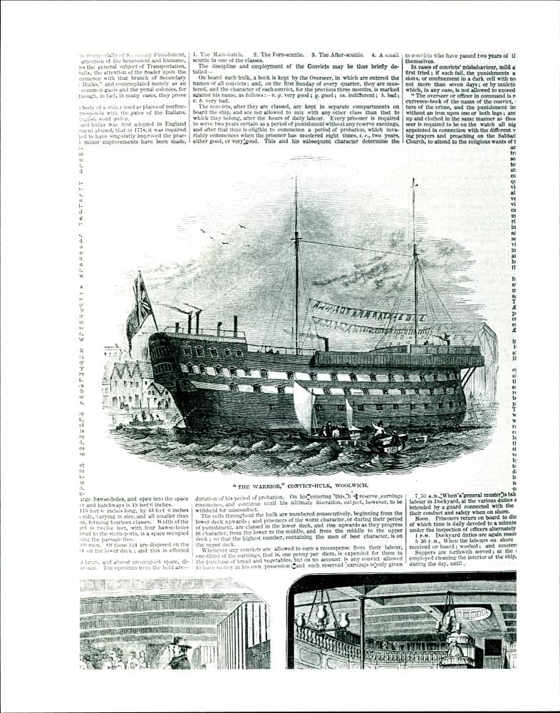 Prison Ships - Vintage Photograph
