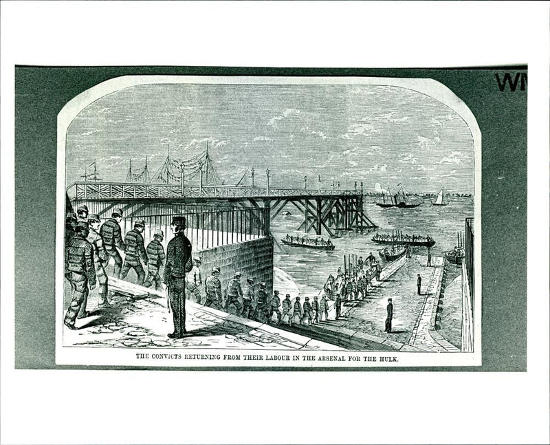 Prison Ships - Vintage Photograph