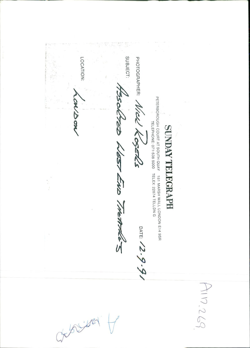 London Shaftesbury Avenue - Vintage Photograph