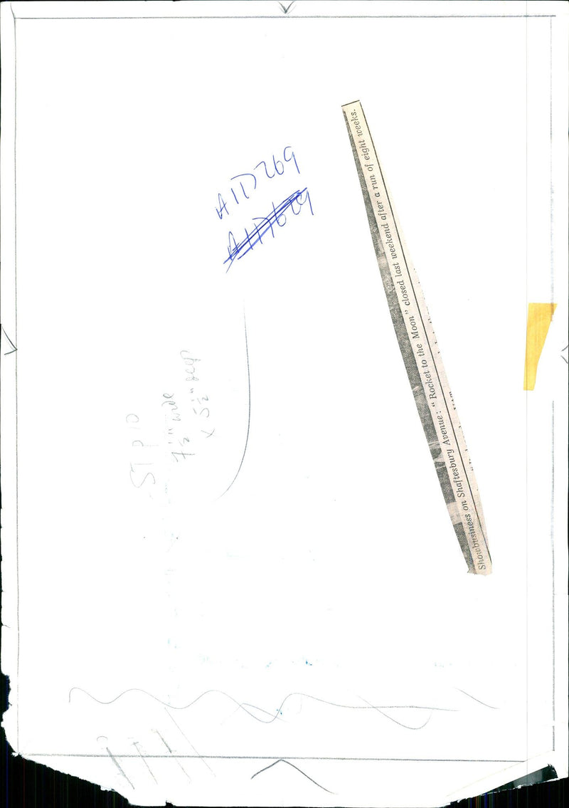 London Shaftesbury Avenue - Vintage Photograph