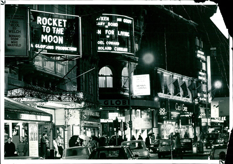 London Shaftesbury Avenue - Vintage Photograph