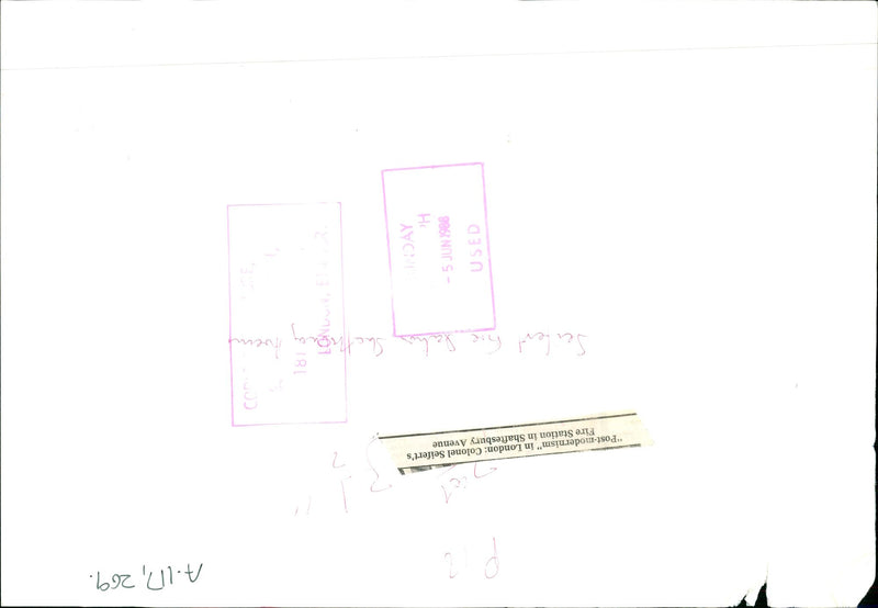 London Shaftesbury Avenue - Vintage Photograph