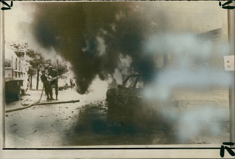Lebanon Civil War - Vintage Photograph