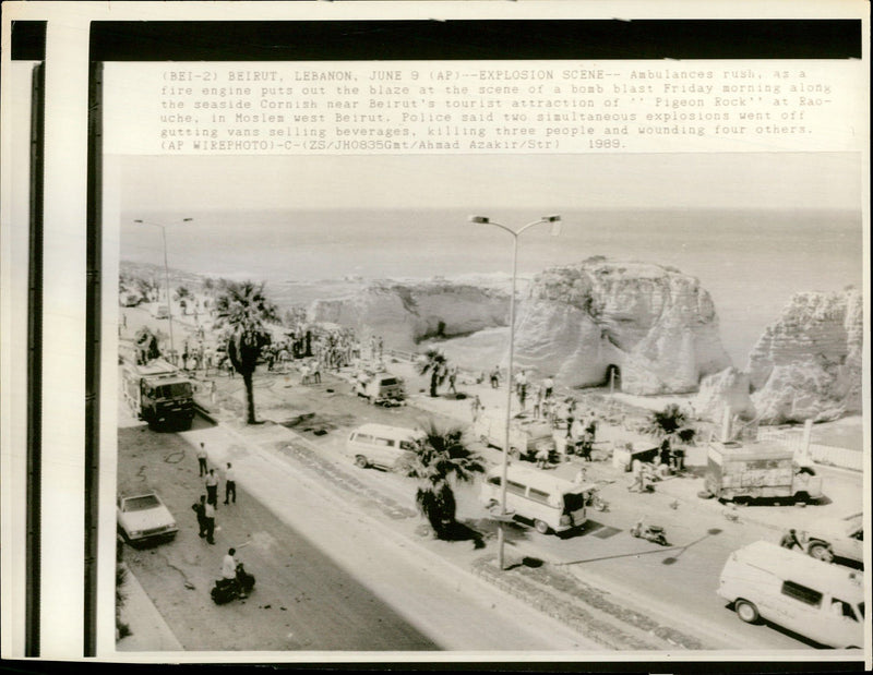 Lebanon Civil War - Vintage Photograph