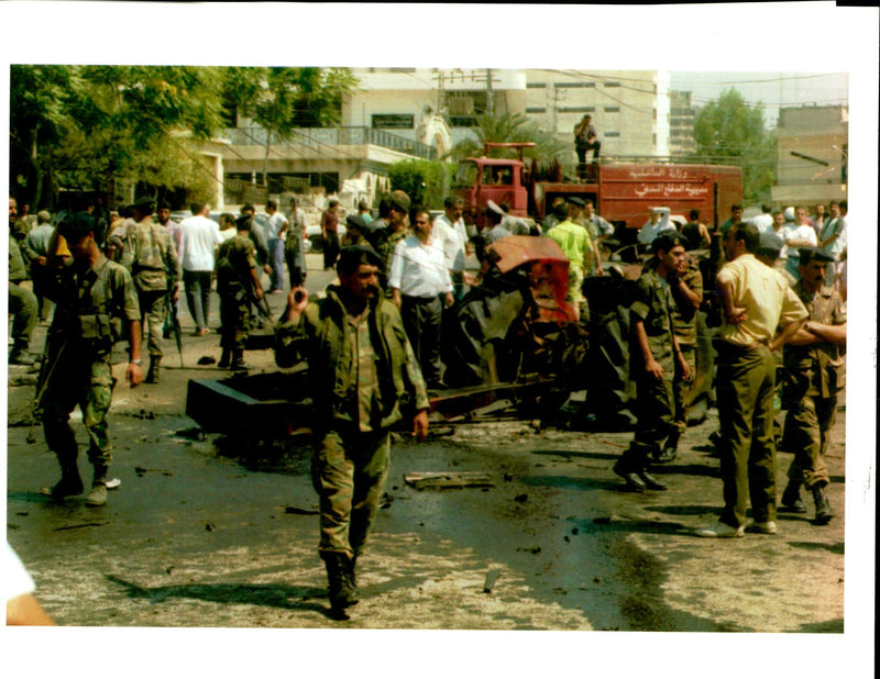 Lebanon Civil War - Vintage Photograph