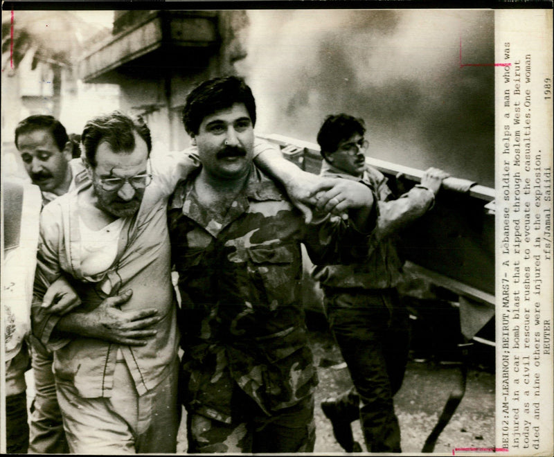 Lebanon Civil War - Vintage Photograph