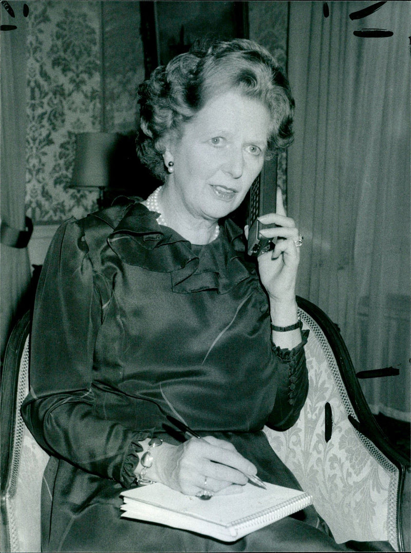 Margaret Thatcher - Vintage Photograph