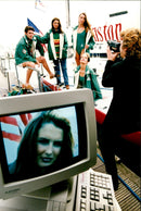 British Telecom models - Vintage Photograph