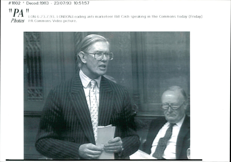 Bill Cash - Vintage Photograph