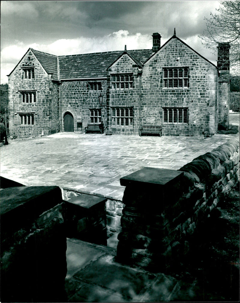 Ilkley Moor: Manor House Museum. - Vintage Photograph