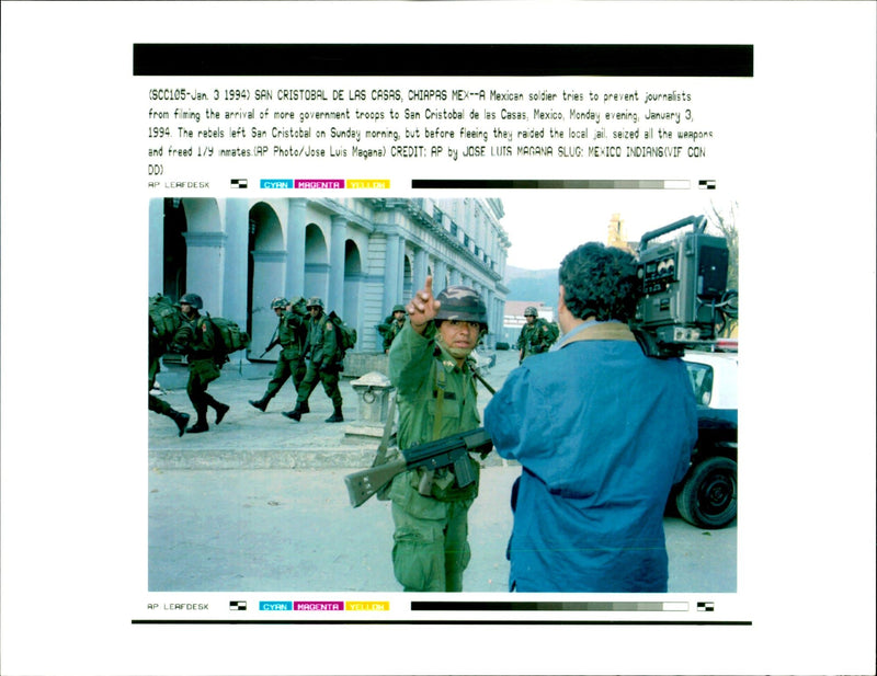 Zapatista National Liberation Army - Vintage Photograph