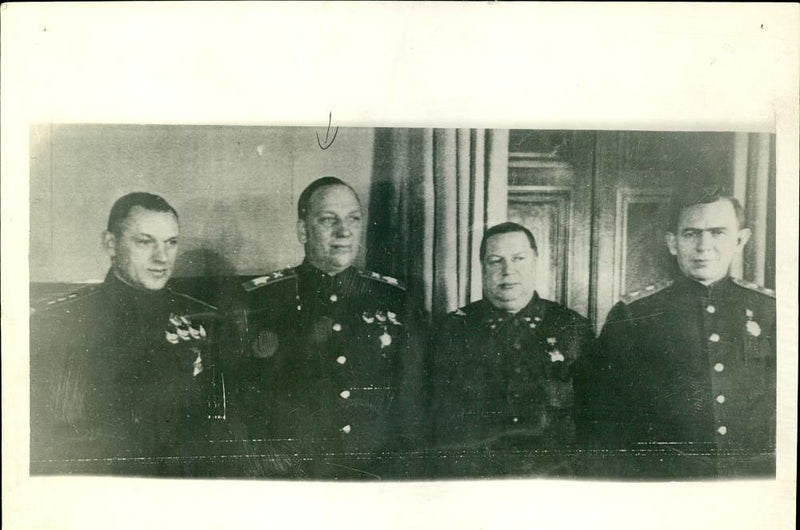 LT.Gen. Tolbukin - Vintage Photograph