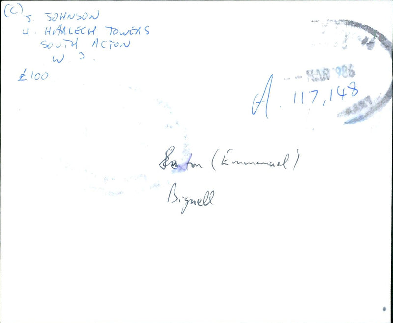 Eaton (Emmanuel) Bignell - Vintage Photograph