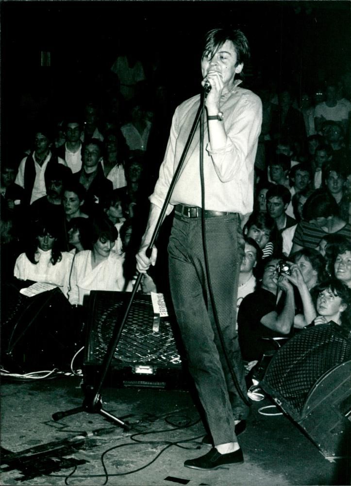 Paul Young, English singer and musician - Vintage Photograph
