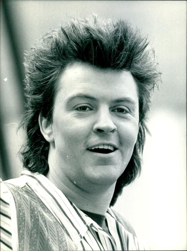 Paul Young, English singer and musician - Vintage Photograph
