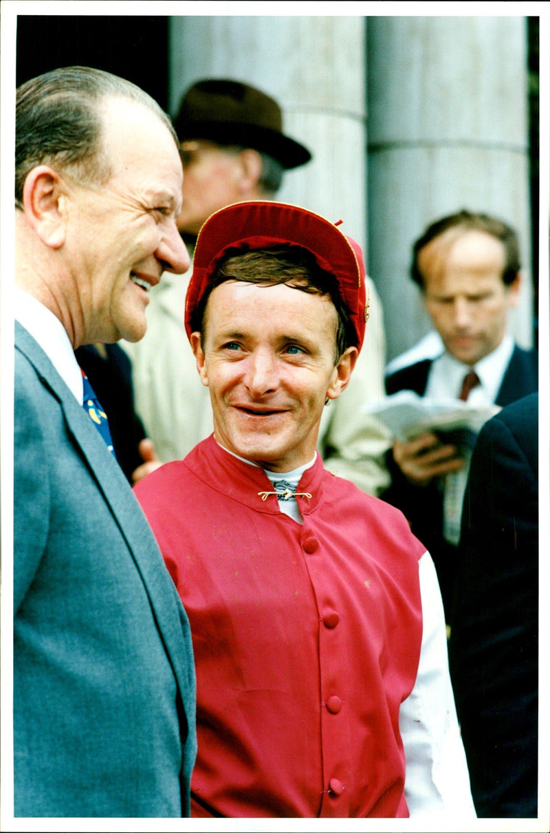 Pat Eddery - Vintage Photograph