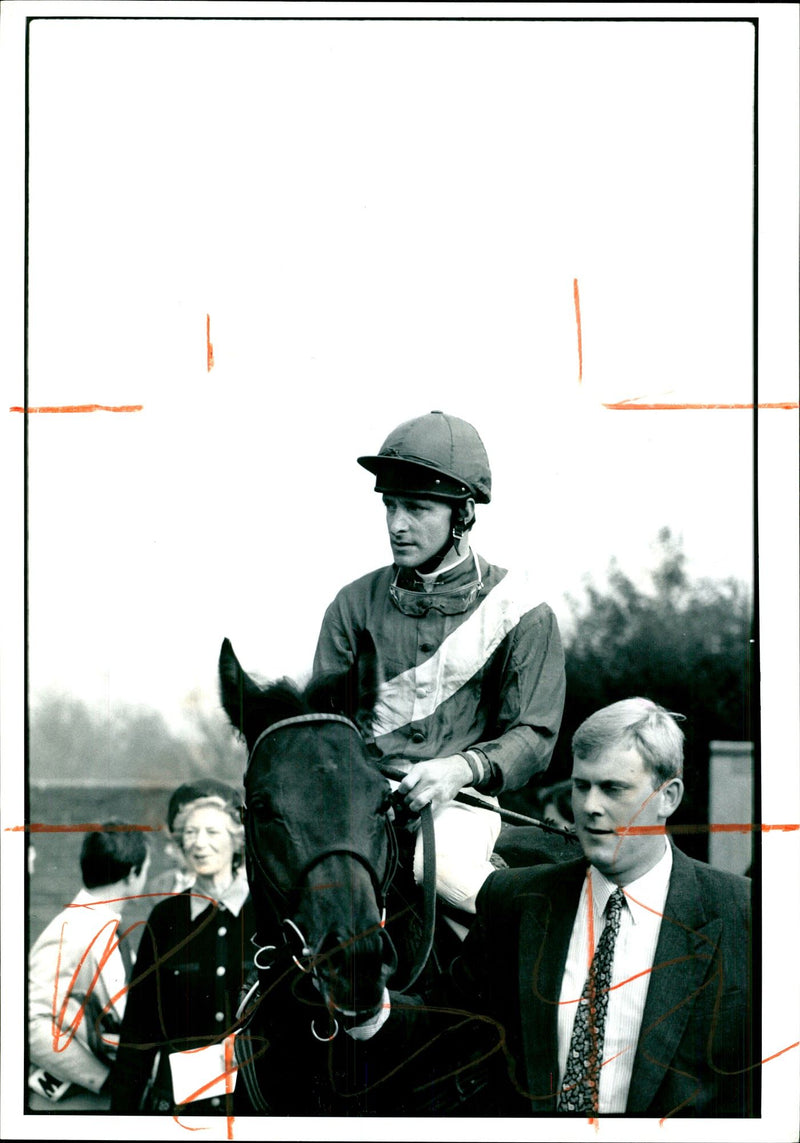 Pat Eddery - Vintage Photograph