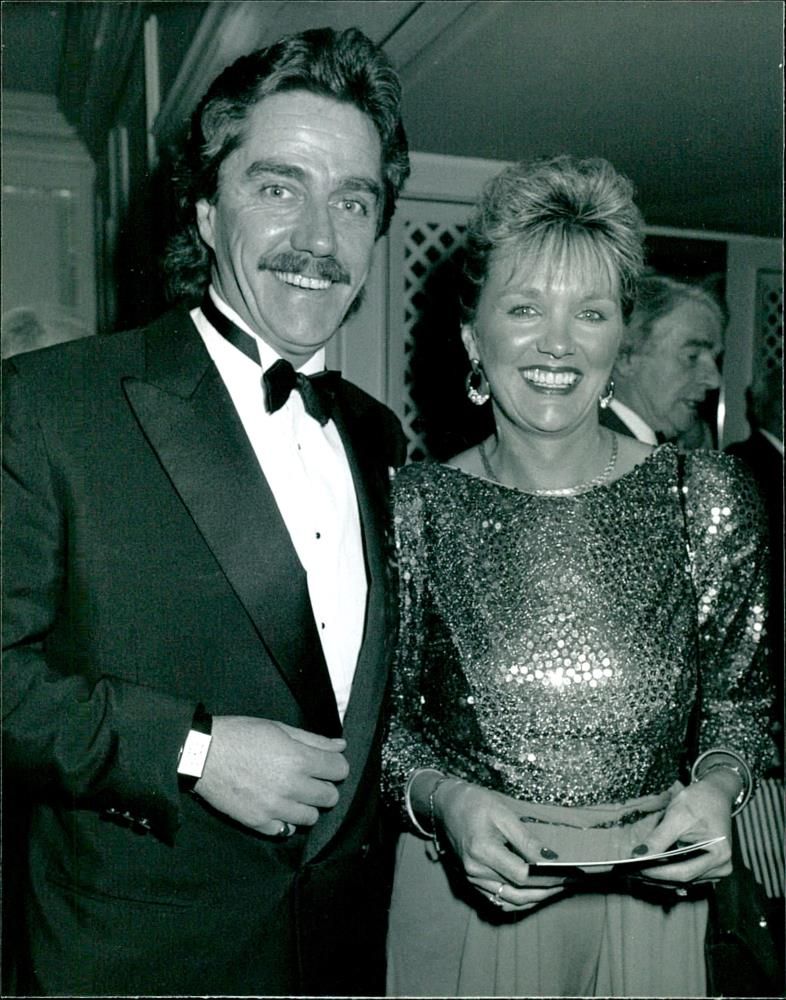 Thorburn Cliff and his wife - Vintage Photograph