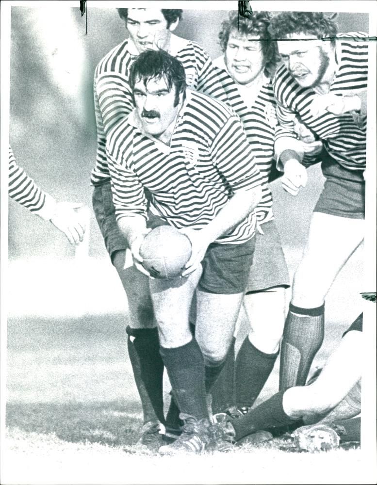 B Adam, Wasps Rugby Football Club - Vintage Photograph